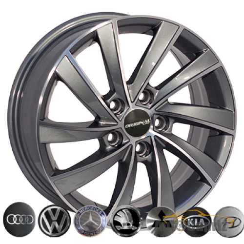 Диски Replica Mitsubishi SK523 GMF R16 W6.5 PCD5x114.3 ET40 DIA67.1  